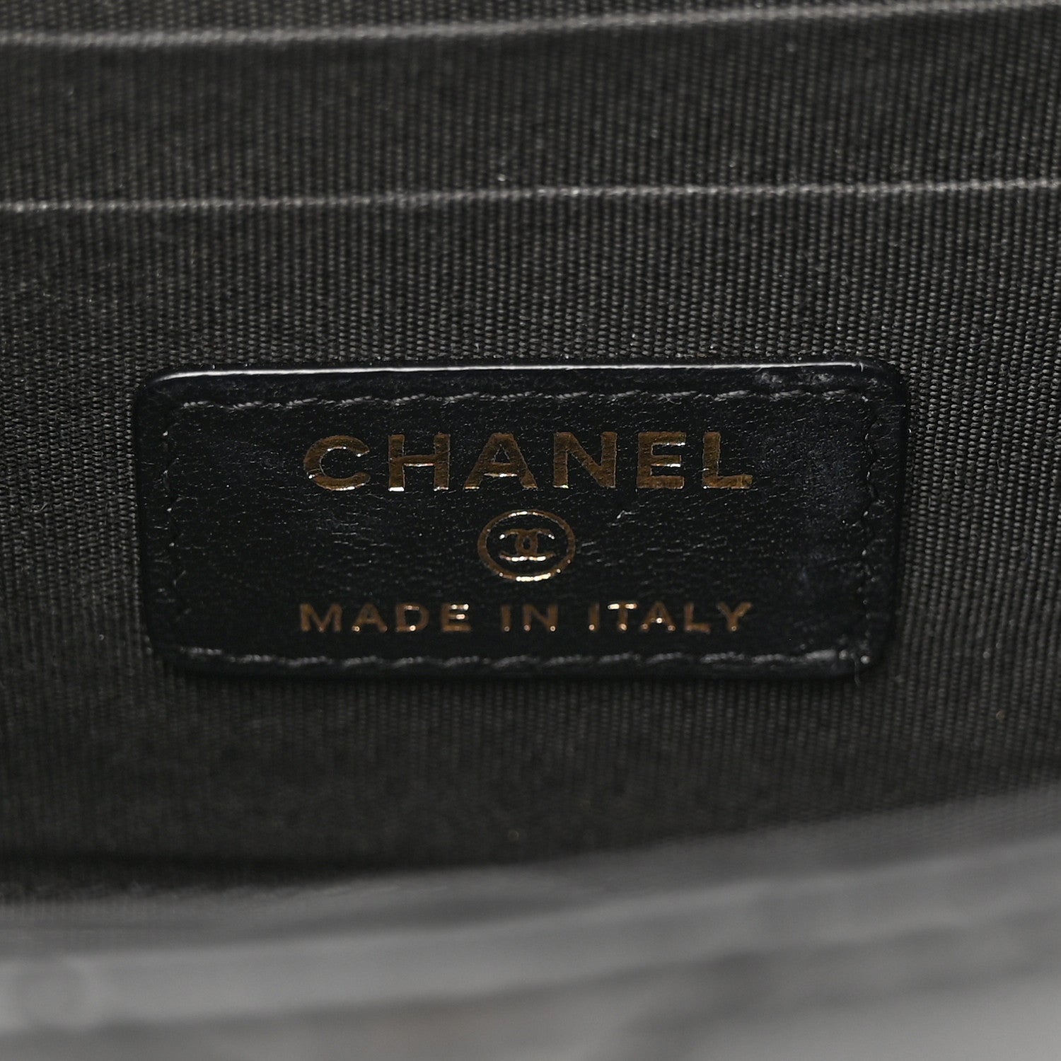Chanel Lambskin Quilted Mini Trendy CC Chain Wallet Black 6 of 11