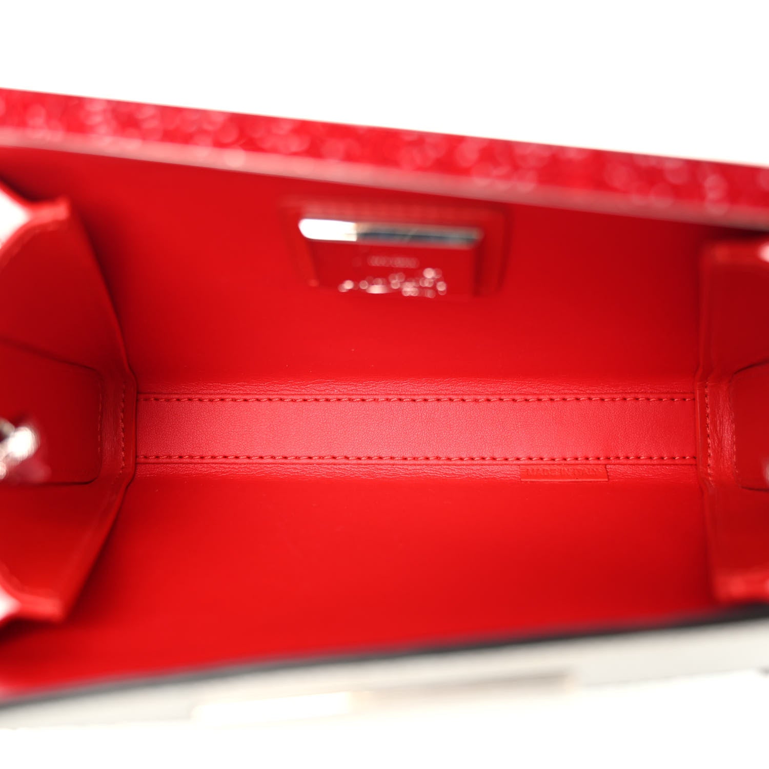 Christian Louboutin Crystal Small Vanite Clutch Silver 5 of 9