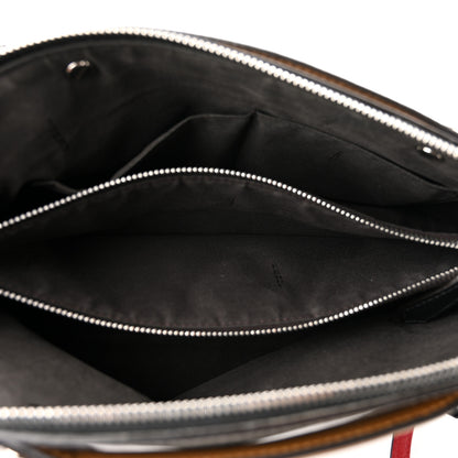 Fendi Vitello Dolce 4 Color Medium By The Way Boston Bag Argilla Fragola Multicolor 5 of 10