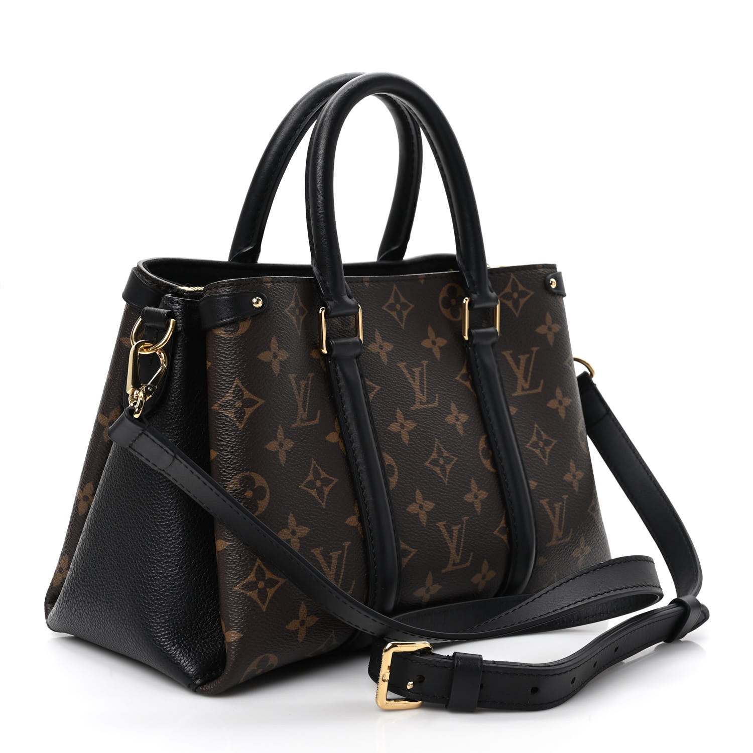 Louis Vuitton Monogram Soufflot BB Black 3 of 8