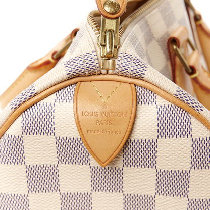 Louis Vuitton Damier Azur Speedy 30 8 of 11