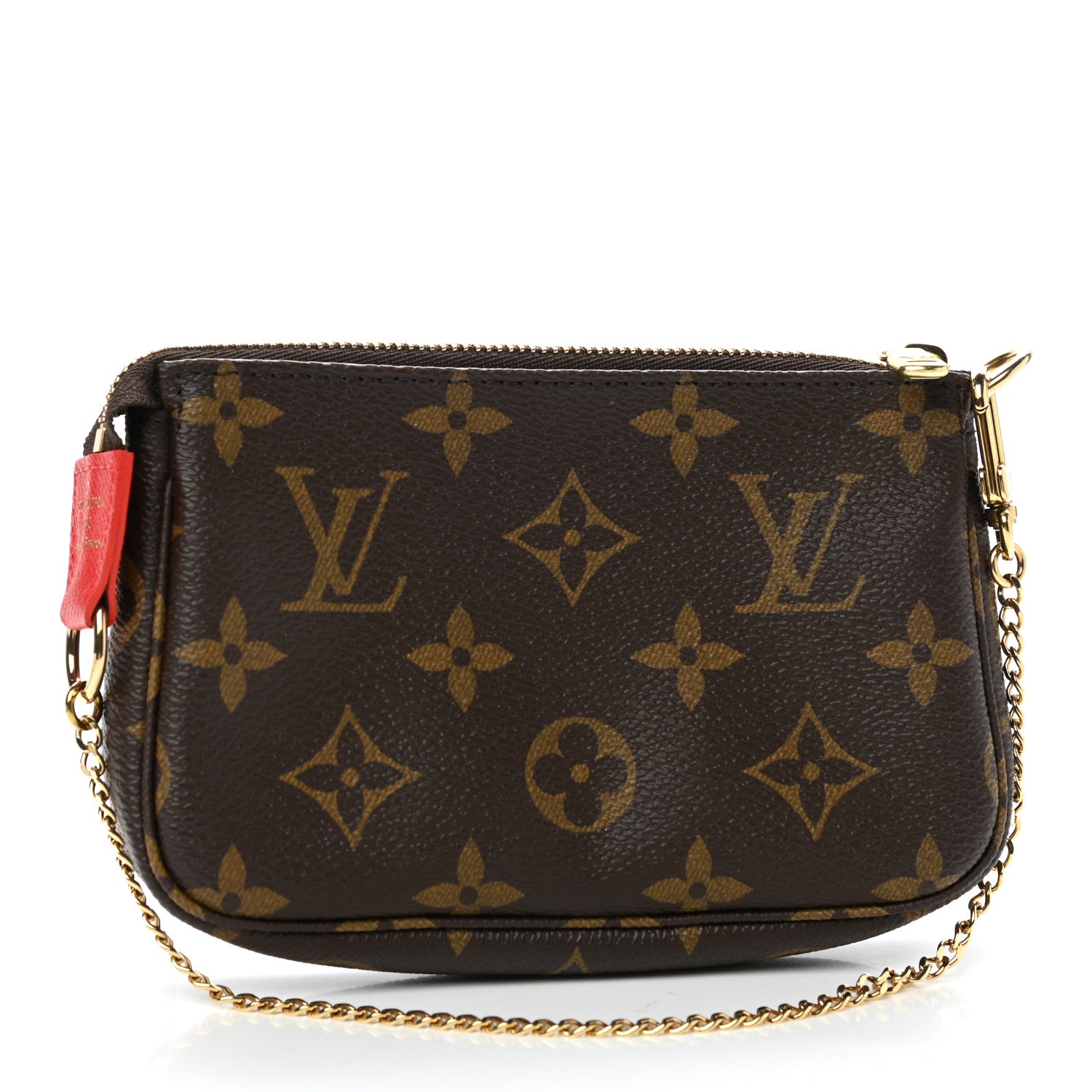 Louis Vuitton Monogram 2018 Christmas Animation Mini Cats Pochette Accessories 3 of 8