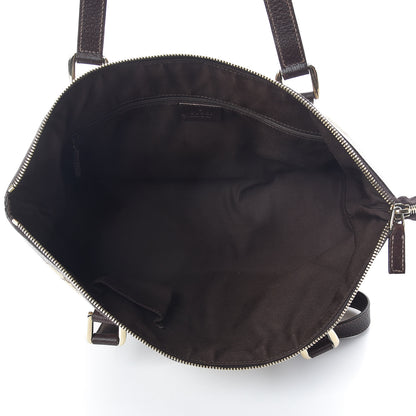 Gucci Monogram Medium Abbey Tote Dark Brown 5 of 19