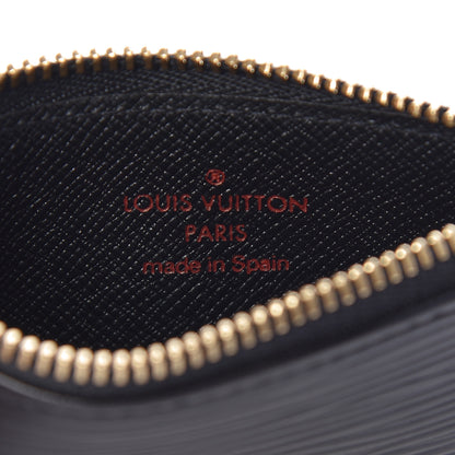 Louis Vuitton Epi Key Pouch Black 6 of 6