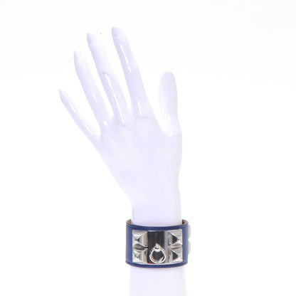 Hermes Swift Collier de Chien CDC Bracelet S Bleu Saphir 2 of 7