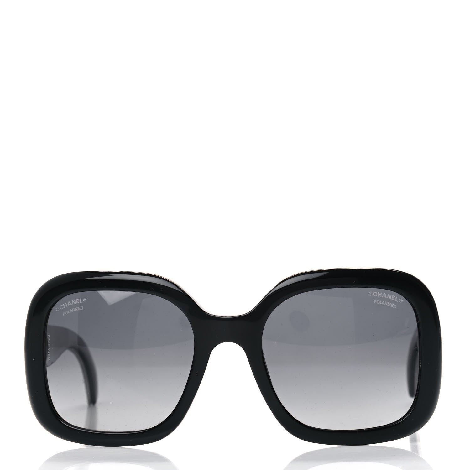 Chanel Stingray Polarized CC Sunglasses 5272-Q Black 2 of 4