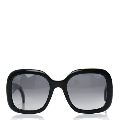Chanel Stingray Polarized CC Sunglasses 5272-Q Black 2 of 4