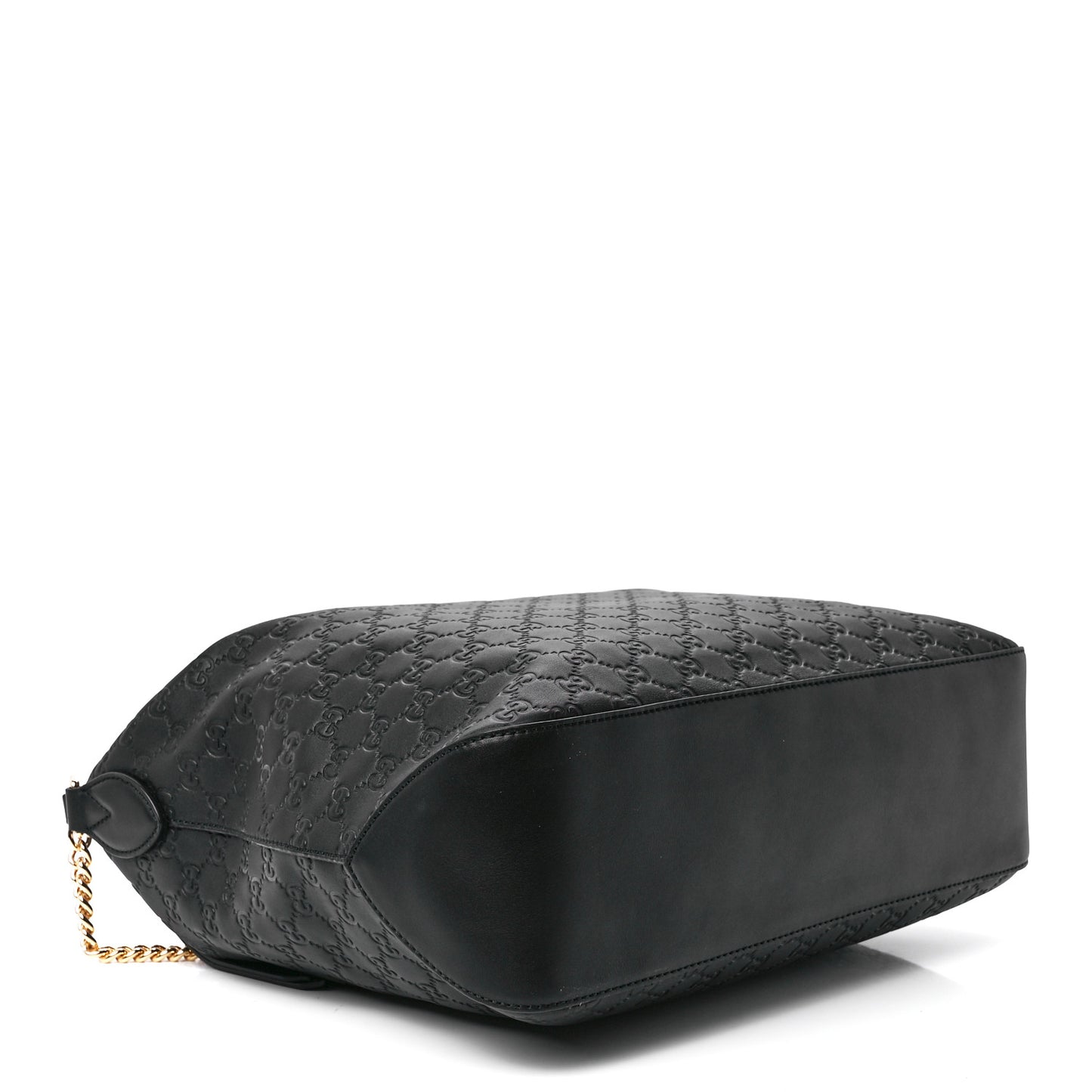 Guccissima Signature Large Linea A Hobo Black