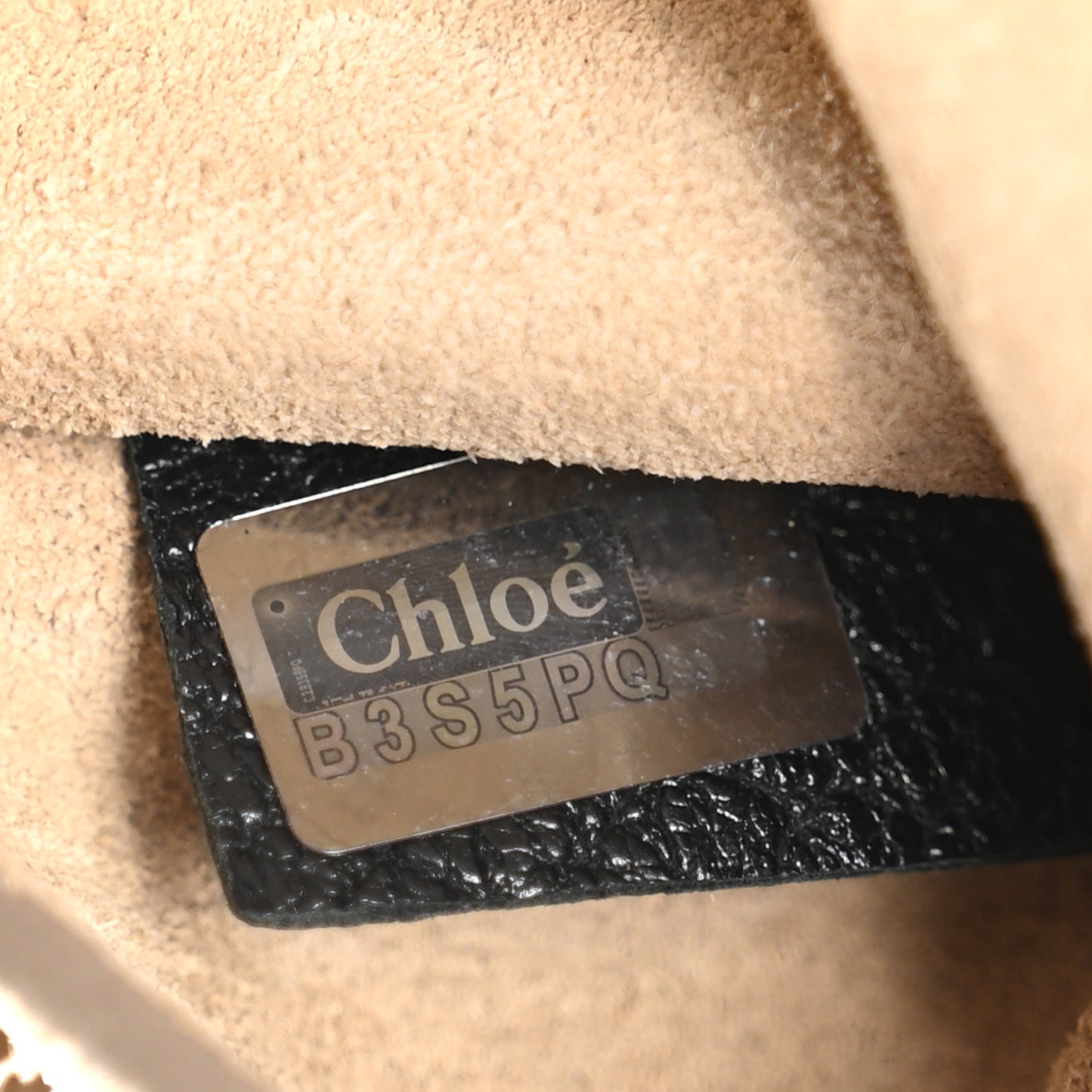 Grained Lambskin Nano Drew Shoulder Bag Black