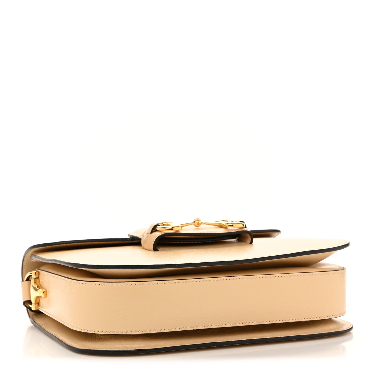 Azalea Calfskin Horsebit 1955 Shoulder Bag Bubble Tea