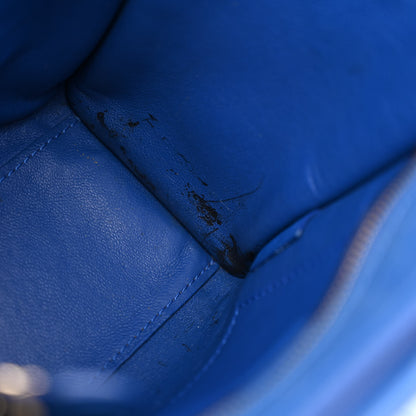 Celine Smooth Calfskin Nano Luggage Royal Blue 16 of 16