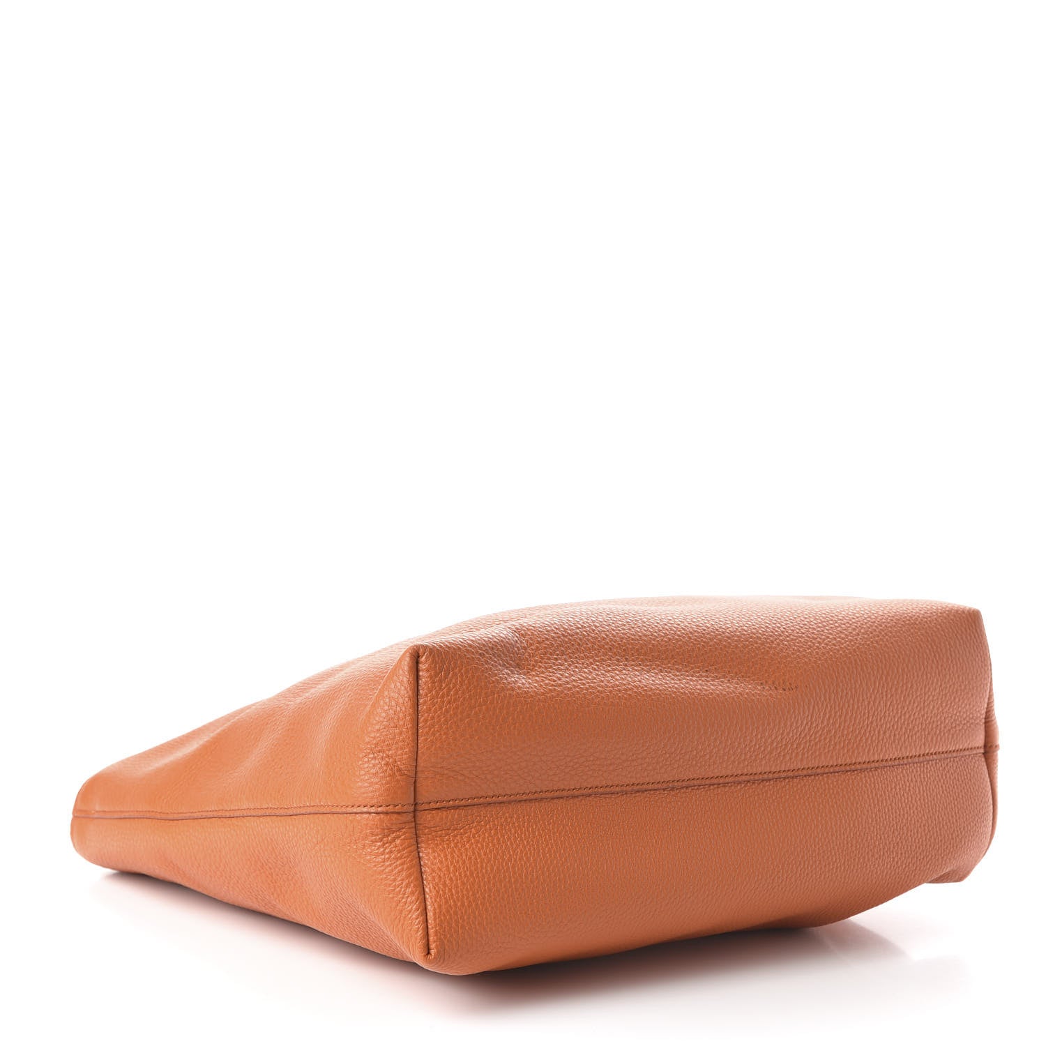 Prada Vitello Daino Tote Papaya 4 of 10