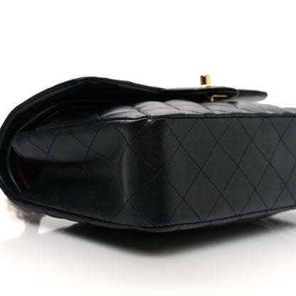 Chanel Lambskin Quilted Small Double Flap Black 9 of 11