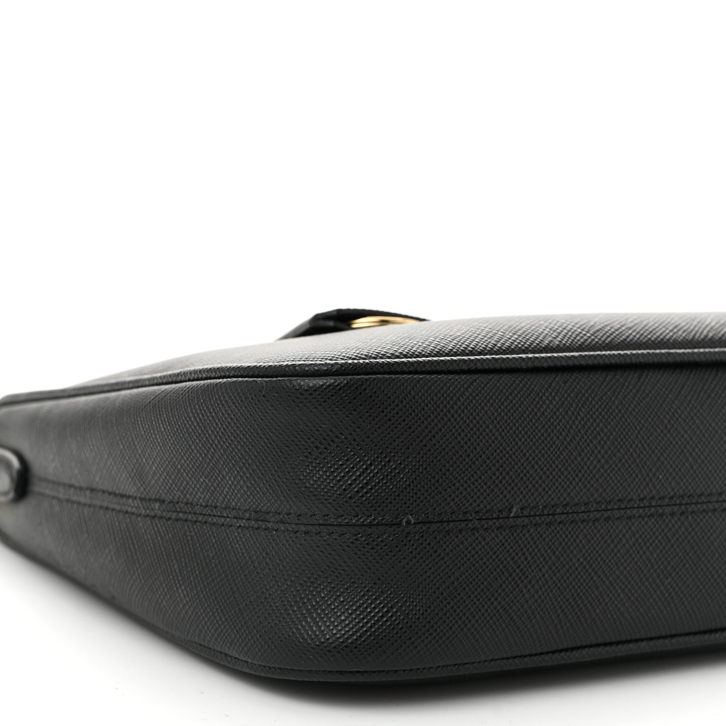 Saffiano Lux Re-Edition 2005 Shoulder Bag Black