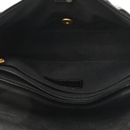 Chanel Lambskin Quilted Crush On Chains Flap Bag Black 5 of 9