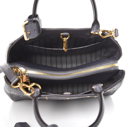 Louis Vuitton Empreinte Studded Montaigne BB Gris Silver 5 of 7