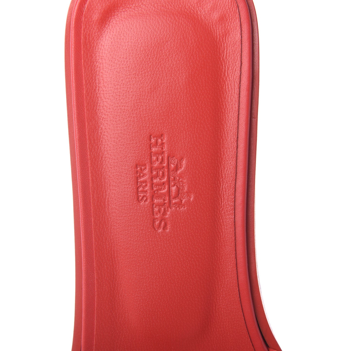 Calfskin Oran Sandals 38 Rouge Bali