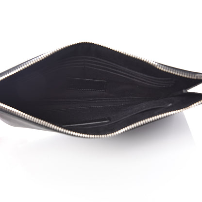 Saint Laurent Grain de Poudre Mini Tablet Holder Black 4 of 7