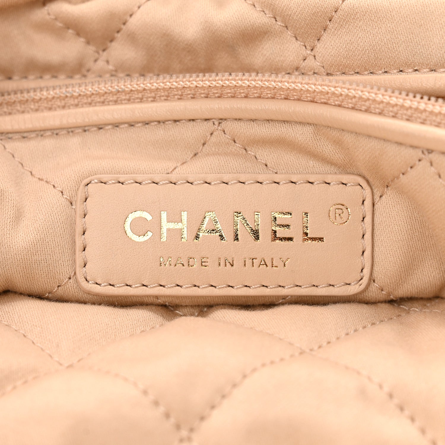 Chanel Calfskin Quilted Chanel 22 Backpack White Black 6 of 12