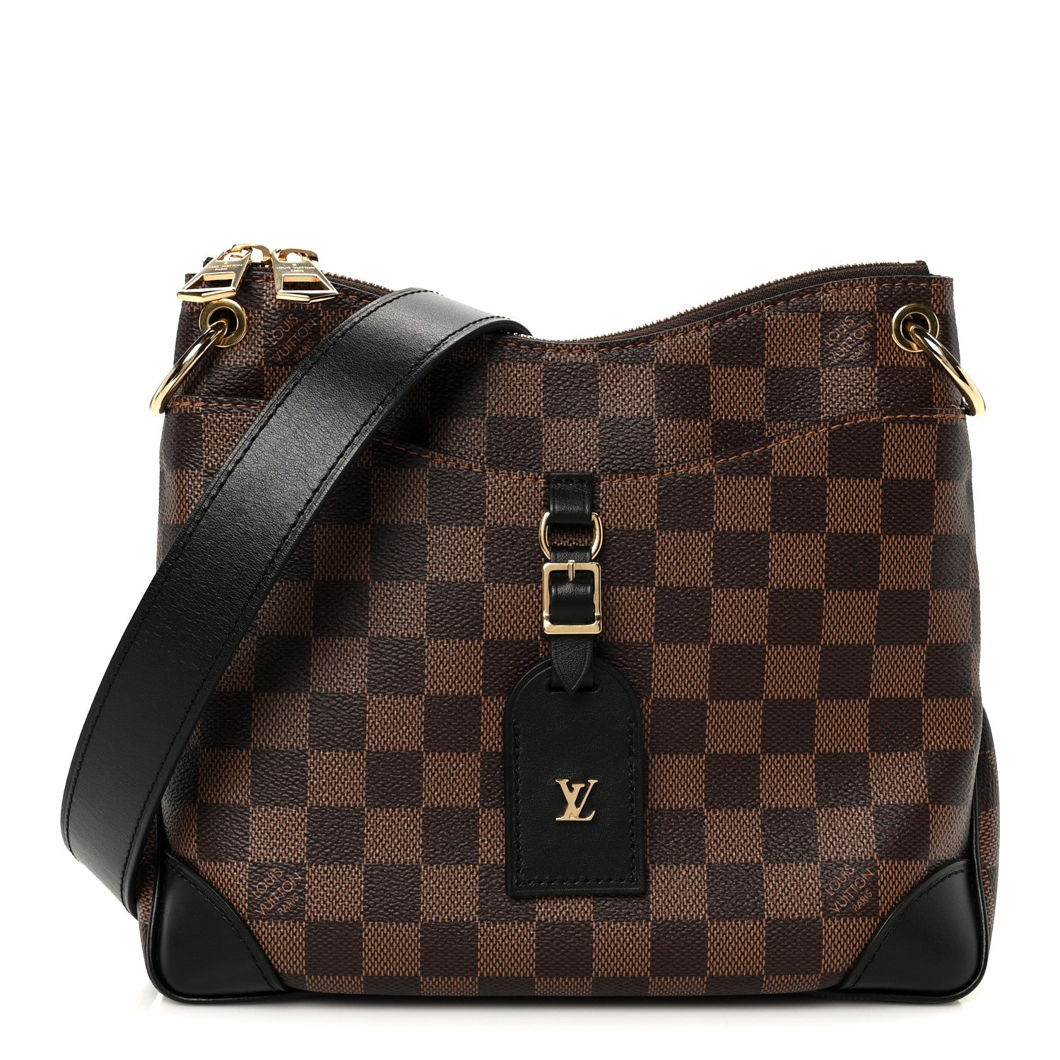 Louis Vuitton Damier Ebene Odeon PM Black 1 of 9