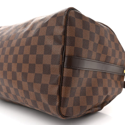 Louis Vuitton Damier Ebene Speedy Bandouliere 35 10 of 12