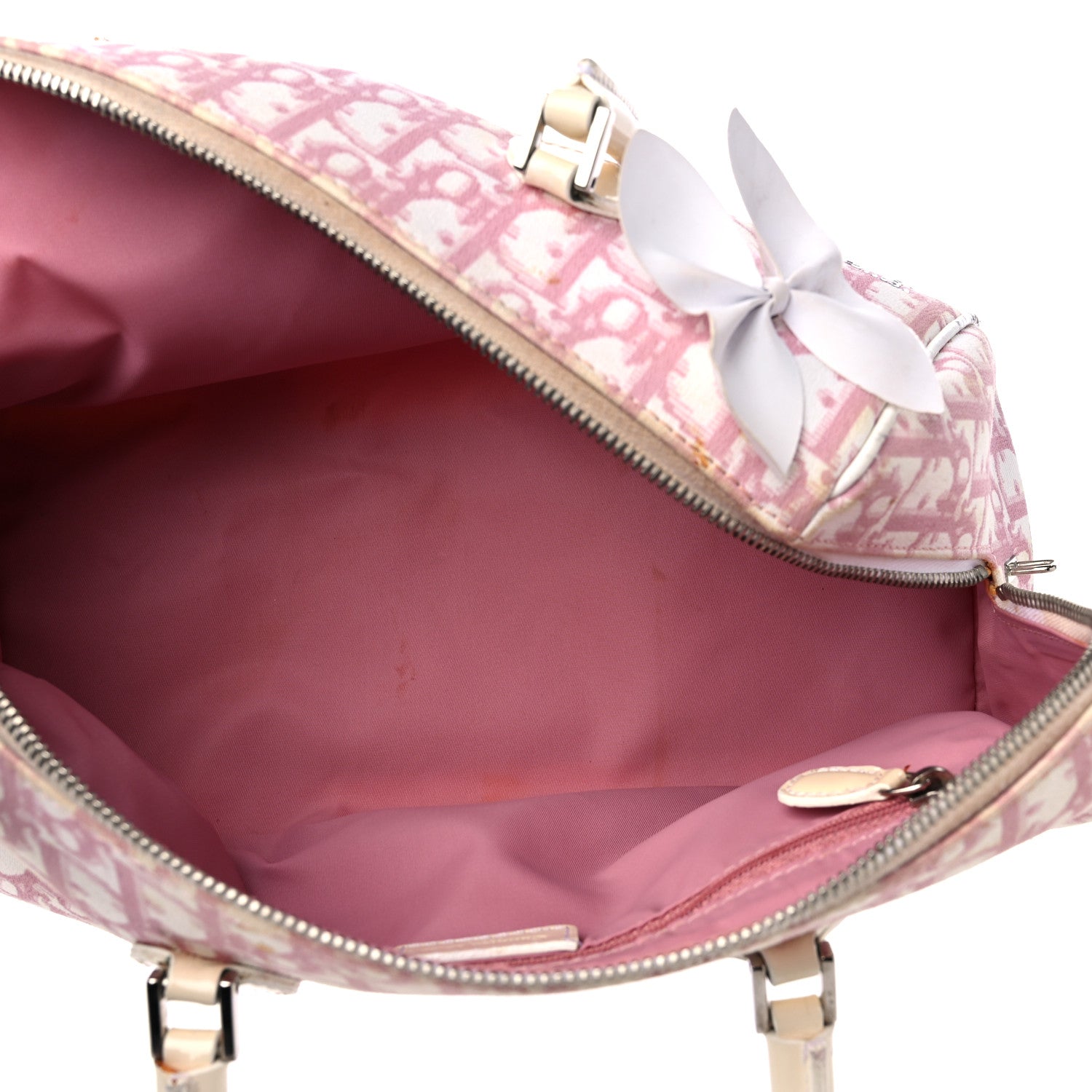 Christian Dior Monogram Girly Boston Pink 5 of 21