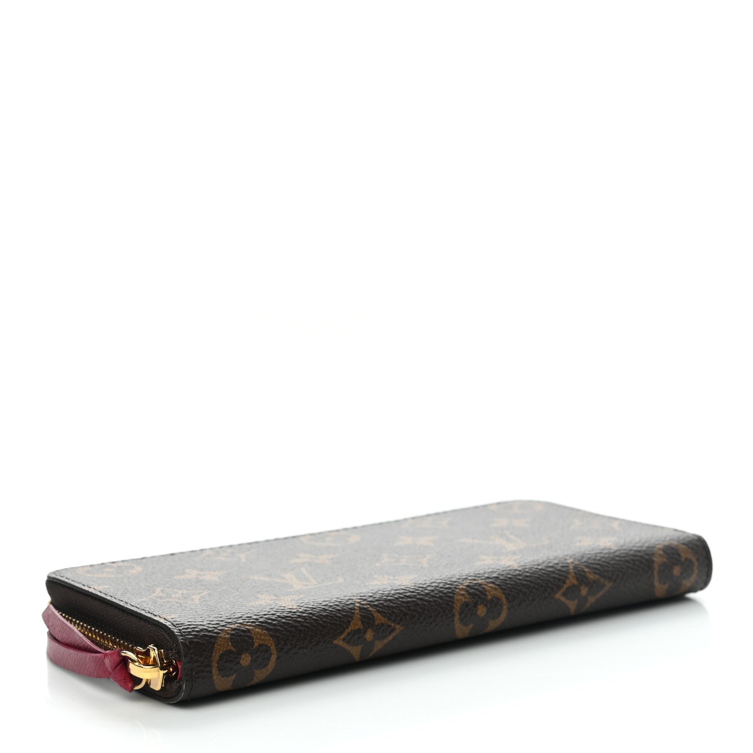 Louis Vuitton Monogram Clemence Wallet Fuchsia 3 of 5