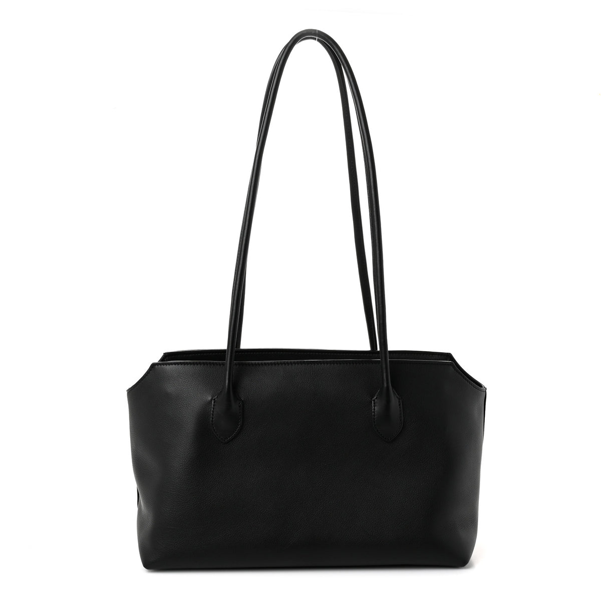 The Row Grained Calfskin Terrasse Bag Black 1 of 9
