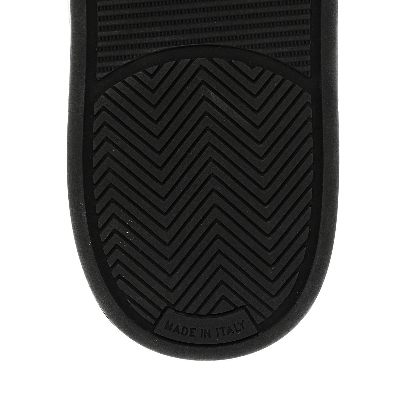 Calfskin Womens Logo Sneakers 40 Black White
