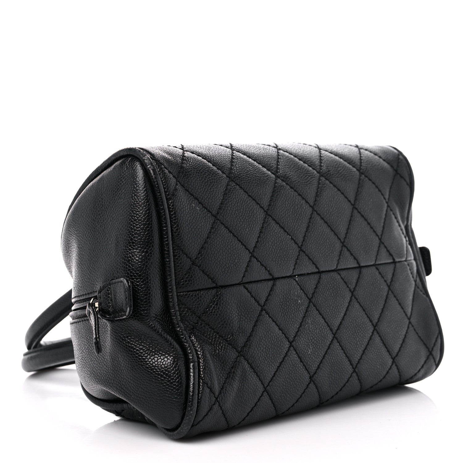 Chanel Caviar Quilted Small Bowler Black 4 of 17