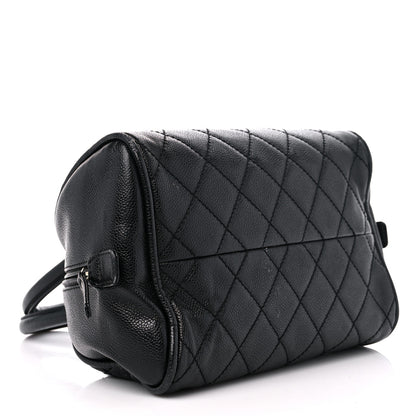 Chanel Caviar Quilted Small Bowler Black 4 of 17