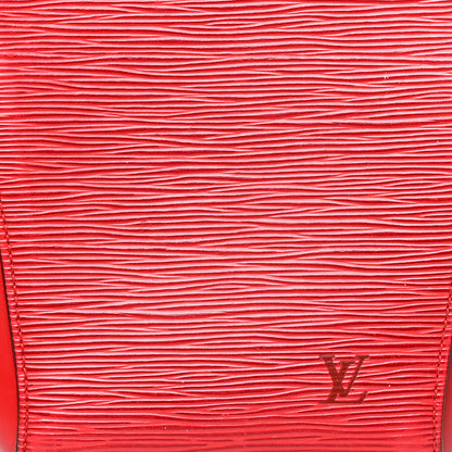 Louis Vuitton Epi Mabillon Backpack Castillan Red 7 of 13