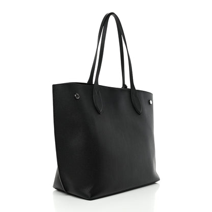 Louis Vuitton Calfskin Lockme Go Tote Black 3 of 8