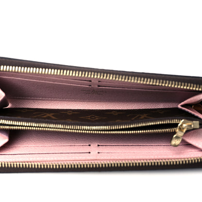 Louis Vuitton Monogram Clemence Wallet Rose Ballerine 5 of 7