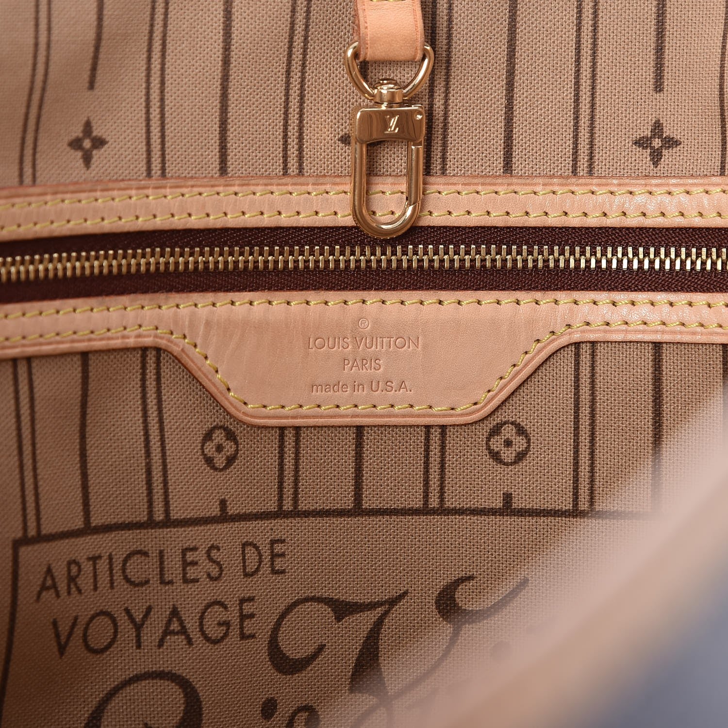 Louis Vuitton Monogram Neverfull GM 6 of 7