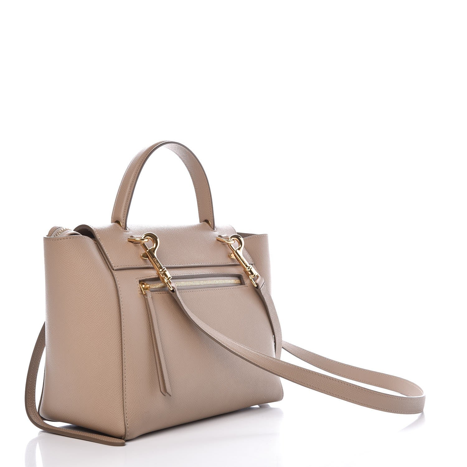 Celine Grained Calfskin Micro Belt Bag Light Taupe 3 of 8