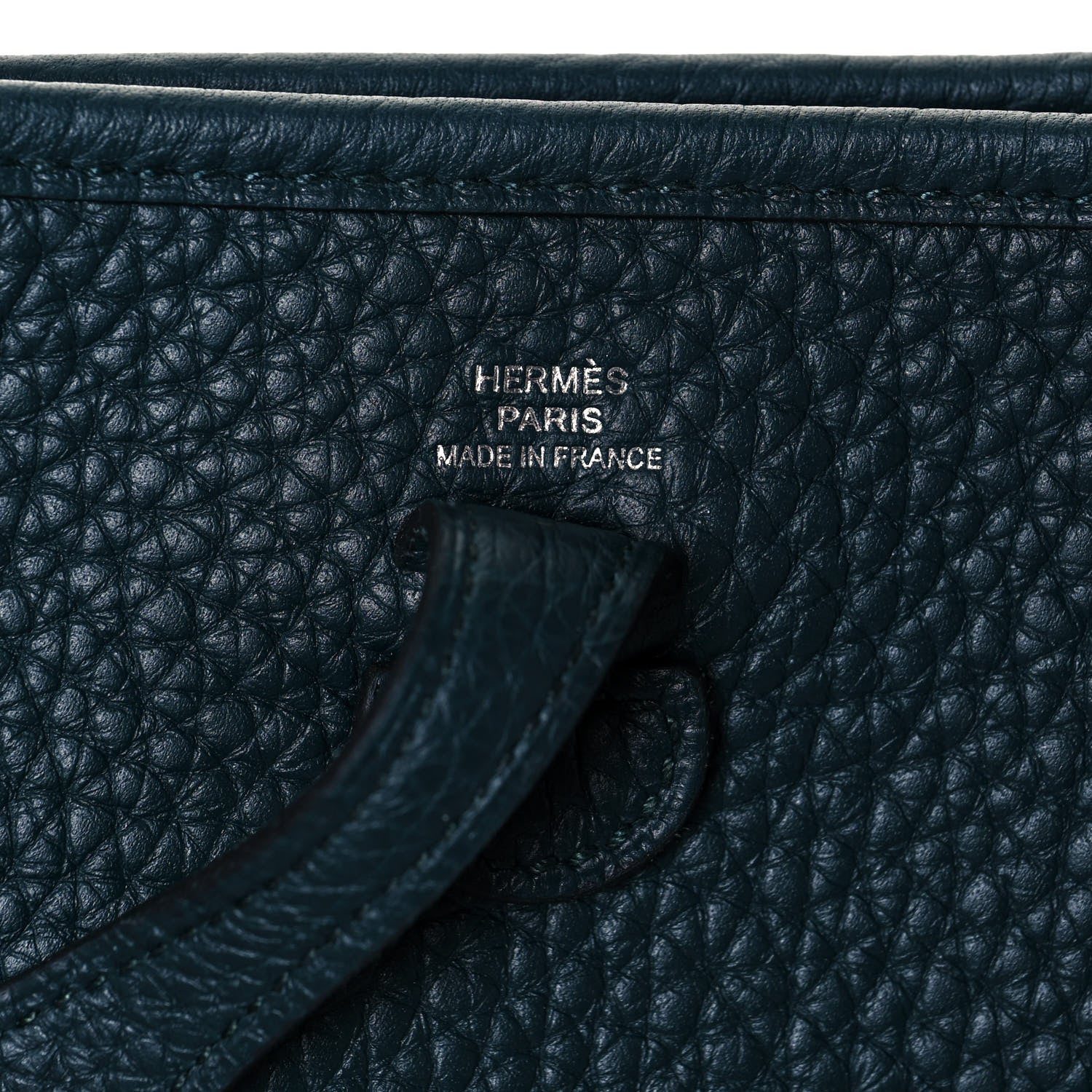 Hermes Taurillon Clemence Amazone Evelyne TPM Vert Cypress 6 of 13