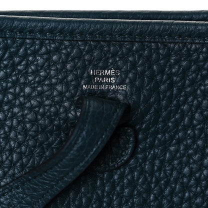 Hermes Taurillon Clemence Amazone Evelyne TPM Vert Cypress 6 of 13