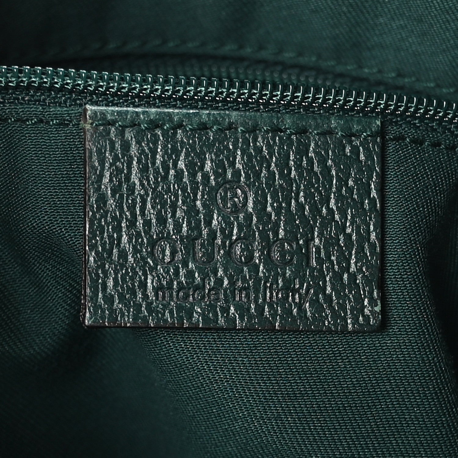 Gucci Monogram Abbey Shoulder Bag Green 6 of 9
