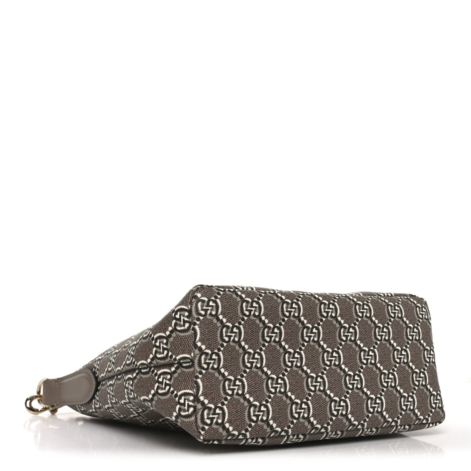 Gucci GG Shadow Monogram Super Mini Ophidia Shoulder Bag Taupe 6 of 18