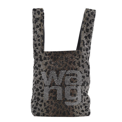 Alexander Wang Crystal Leopard Mini Wanglock Shopper Silver 1 of 10
