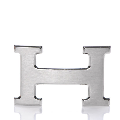 Hermes Box Togo 32mm H Belt 90 Chocolate Orange 4 of 17