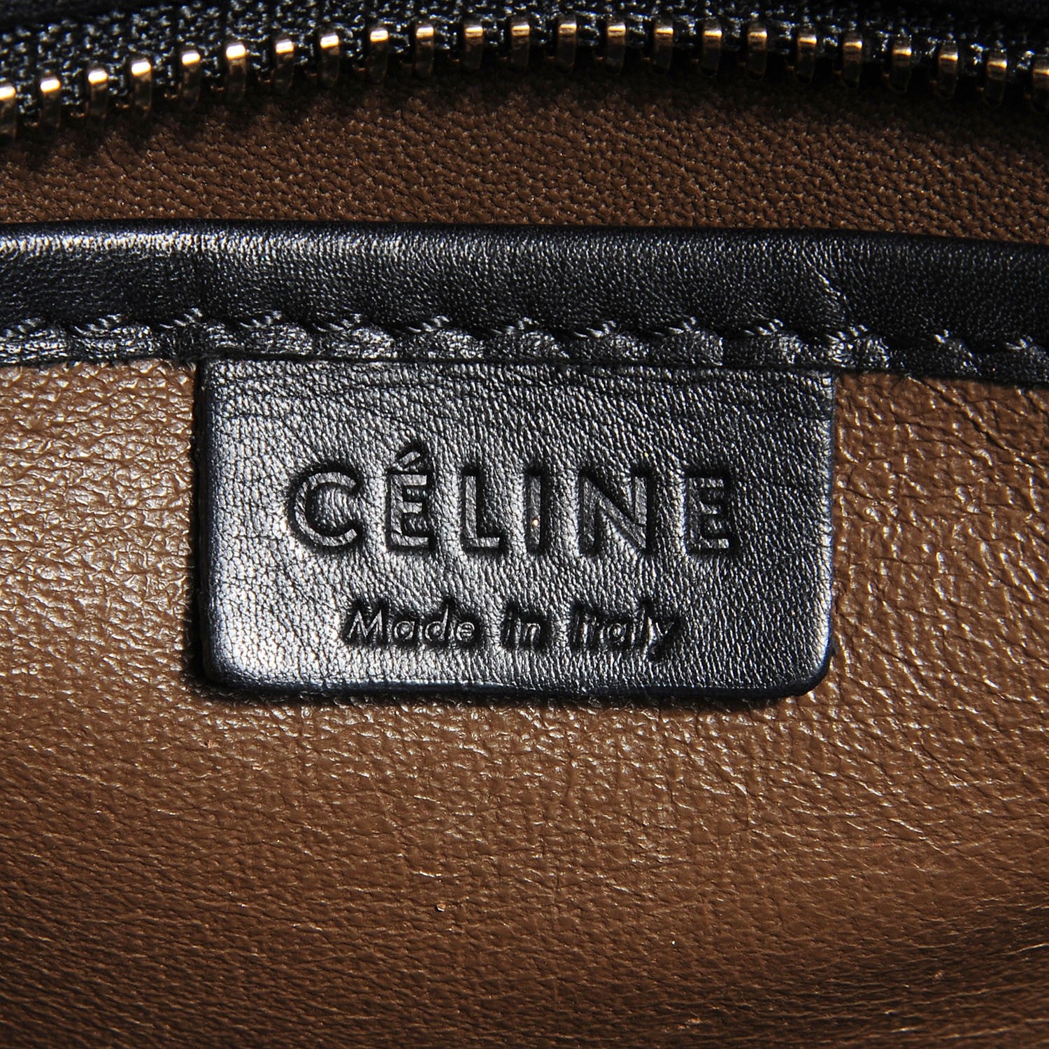 Celine Nubuck Smooth Calfskin Nano Tri-Color Luggage Cobalt 6 of 8