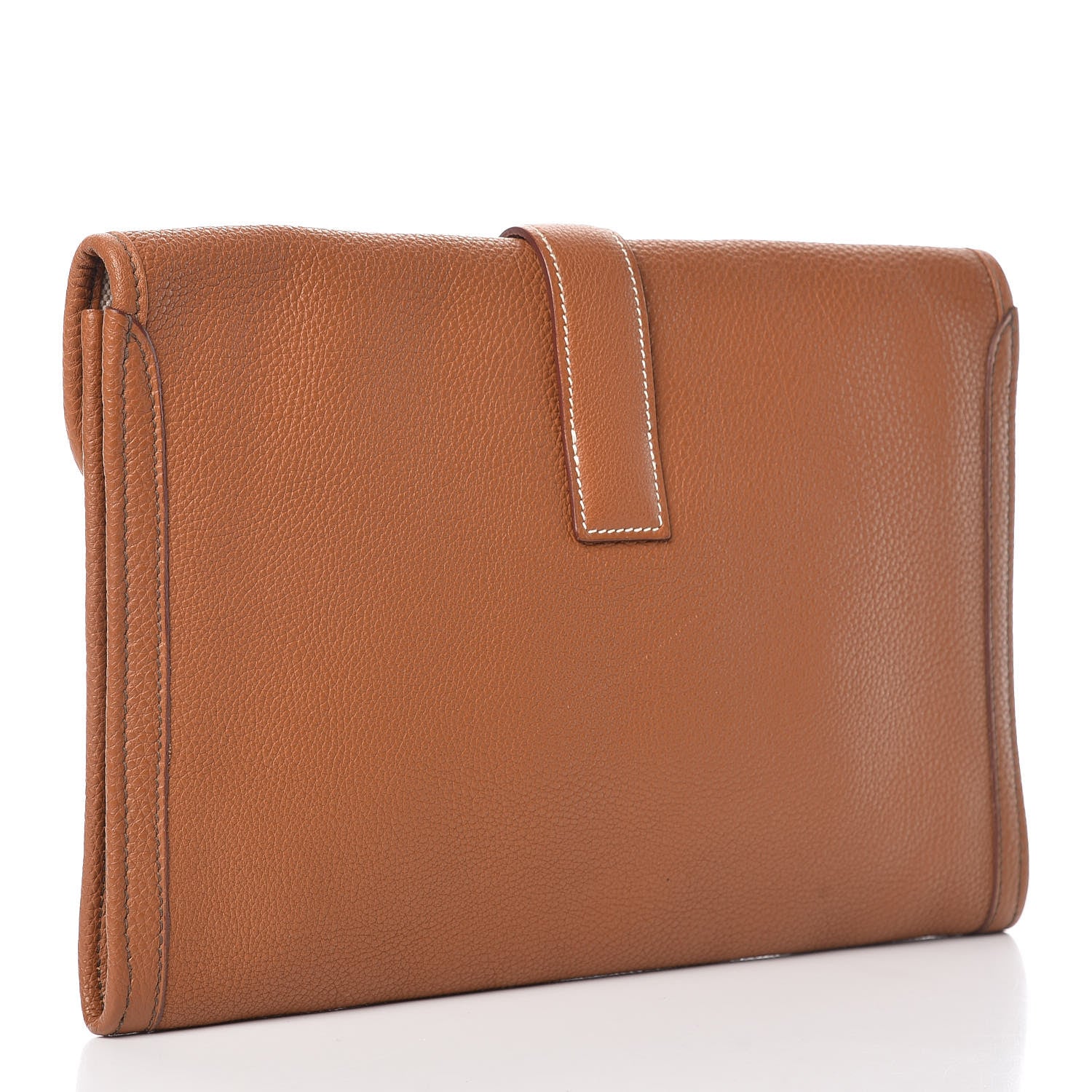 Hermes Togo Jige PM Clutch Gold 3 of 9