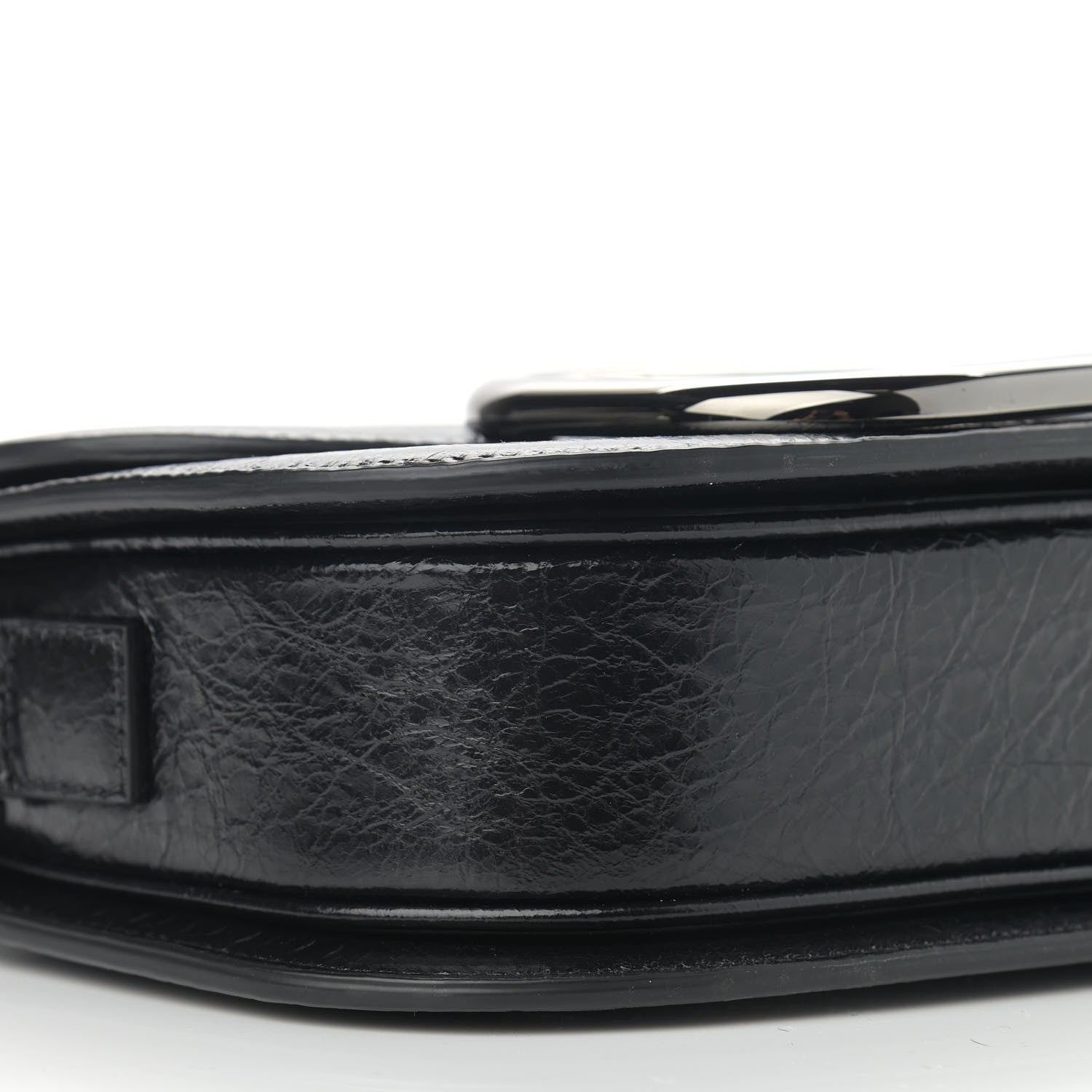 Valentino Garavani Brushed Calfskin Supervee Shoulder Bag Black 8 of 9