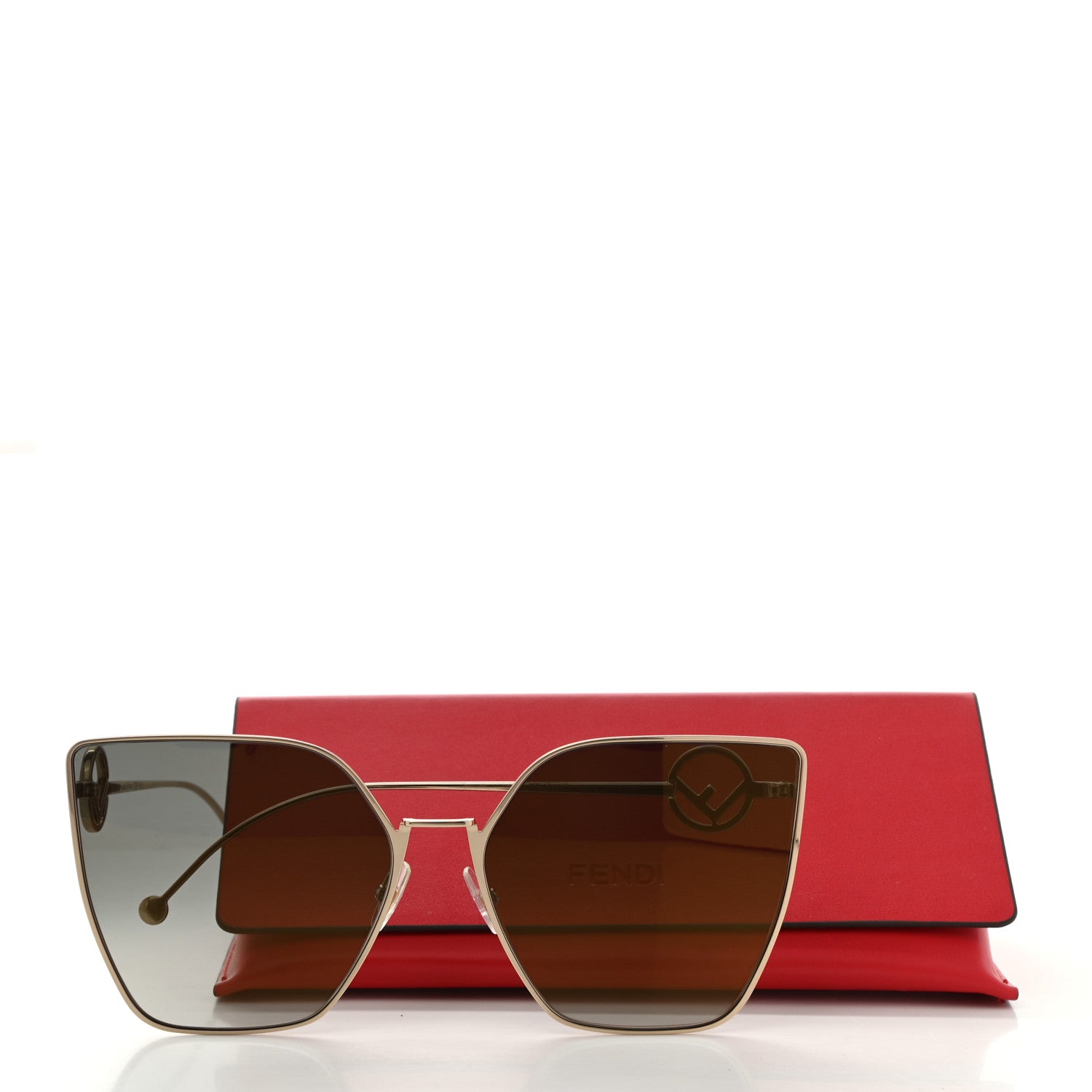 Fendi Metal F is Fendi Sunglasses FF 0323/S Gold 7 of 7