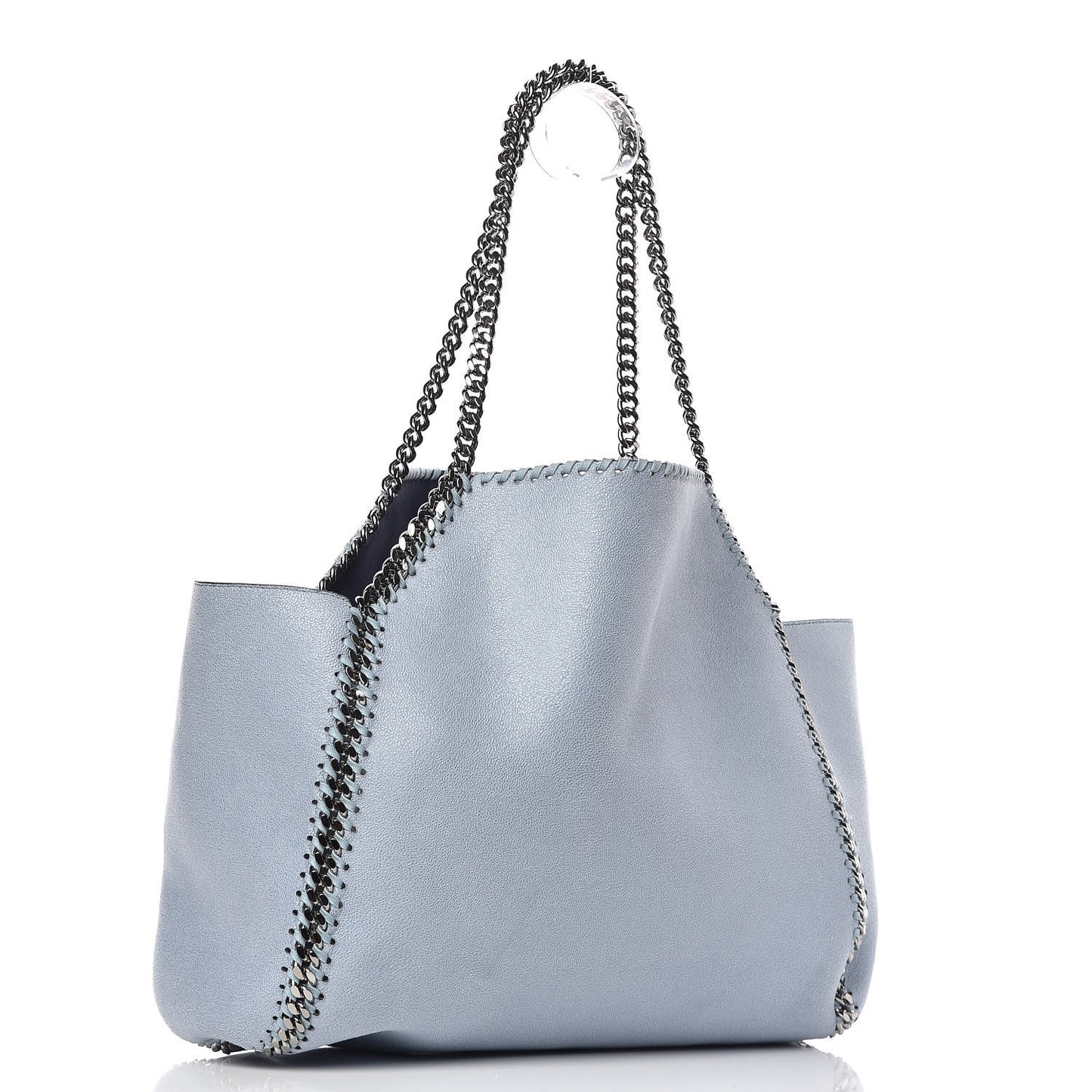 Shaggy Deer Falabella Reversible Tote Blue