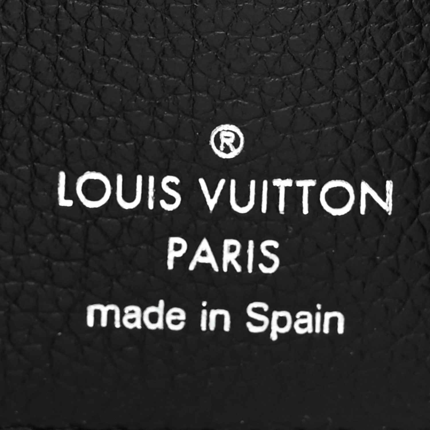 Louis Vuitton Soft Calfskin Lockmini Wallet Black 7 of 8