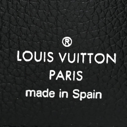 Louis Vuitton Soft Calfskin Lockmini Wallet Black 7 of 8