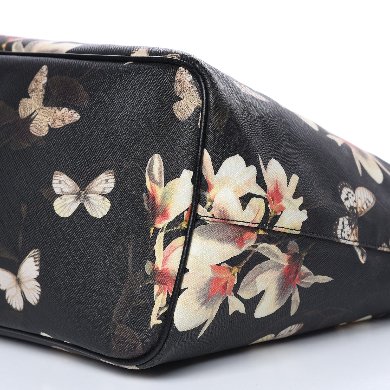 Givenchy Textured Coated Canvas Magnolia and Moth Print Large Antigona Tote 9 of 14